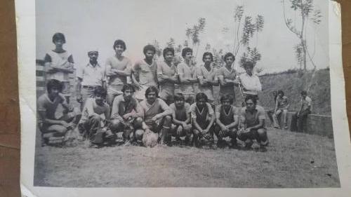 Bashir Suleman and Yunus Suleman in football team