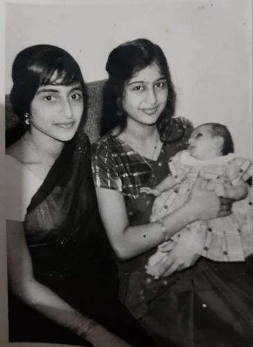 Zehra Suleman, Razia Suleman and Baby Ebrahim Suleman