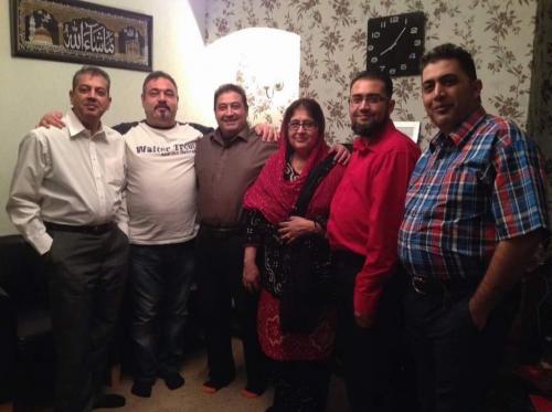 Shakir Suleman, Richard Suleman, Ebrahim Suleman, Razia Suleman, Azeem Suleman and Amir Suleman