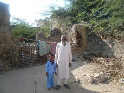 Hassan Bawa who is living in the Suleman house in Kutch, India