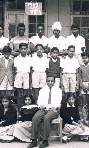 Roshan Dhukhai at Arusha Meru Secondary School